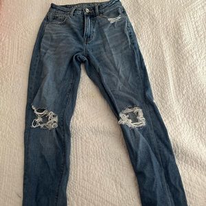 American eagle mom jeans
